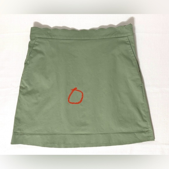 Brooks Brothers 346 Women’s Skirt Scalloped Pockets Short
Green Size 10 - Picture 3 of 12